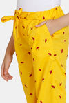 Rosaline Girls Woven Pyjama - Empire Yellow — thumbnail 5